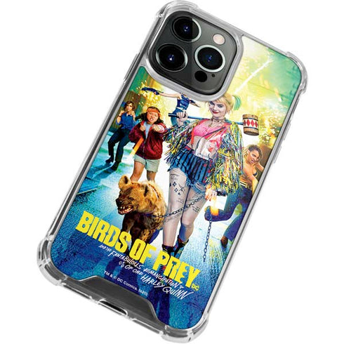 DC Comics Harley Quinn Birds of Prey Movie Poster iPhone 13 Pro Max Clear Case